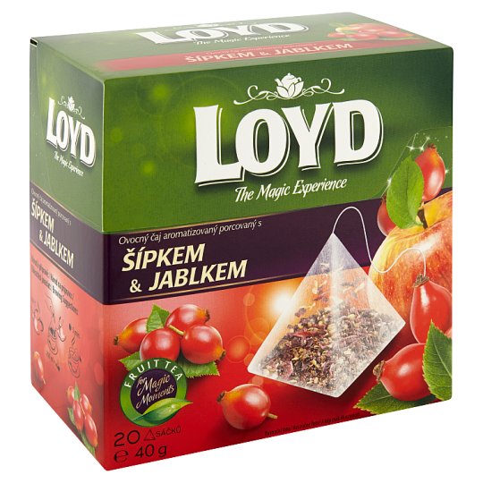 Loyd Ovocný čaj so šípkou a jablkom 20 x 2 g