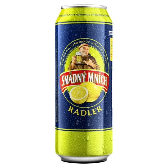 Smädný Mních Radler alkoholický pivný nápoj s príchuťou citróna 500 ml