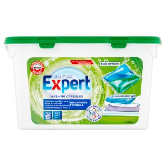 Go for Expert Univerzálne kapsuly na pranie 20 x 24,5 ml