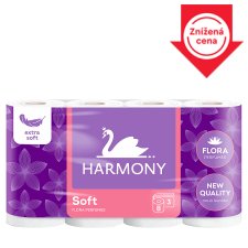 Harmony Soft Flora Perfumes Toilet Paper 3 Ply 8 pcs