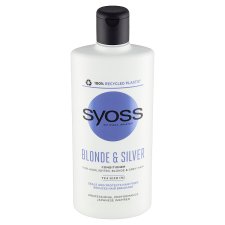 Syoss kondicionér Blonde & Silver pre zosvetlené, blond a šedé vlasy 440 ml