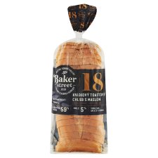Baker Street Kváskový toastový chlieb s maslom 500 g
