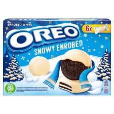 Oreo Cocoa Biscuits with Vanilla Filling in White Icing 246 g