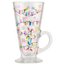 F&F Home Light Chain Glass Latte Mug