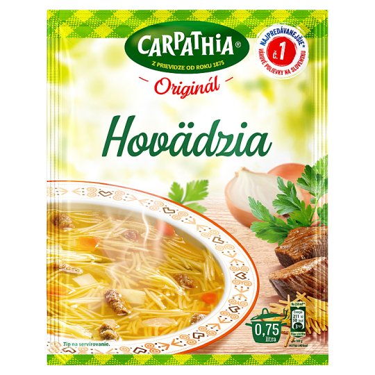 CARPATHIA Beef Soup Pocket 44 g