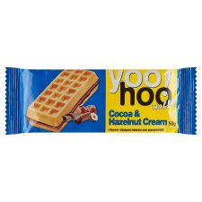 Yoo Hoo! Waffles with Cocoa and Hazelnut Cream Filling 50 g