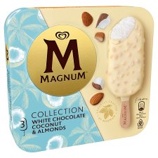 Magnum Collection White Chocolate, Coconut & Almonds 3 x 90 ml (270 ml)