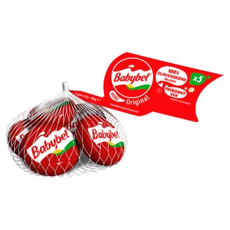 Babybel Mini polomäkký zrejúci plnotučný syr 5 x 20 g