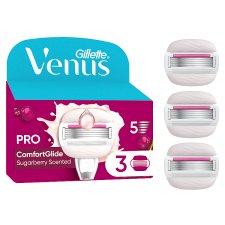 Gillette Venus ComfortGlide Sugarberry Scented Miami Women’s Blades 3 Refill Blades