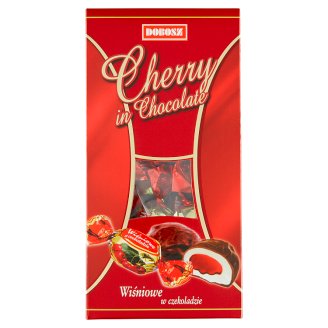 Dobosz Cukrík z truflovej hmoty s višňovou plnkou v čokoláde 250 g