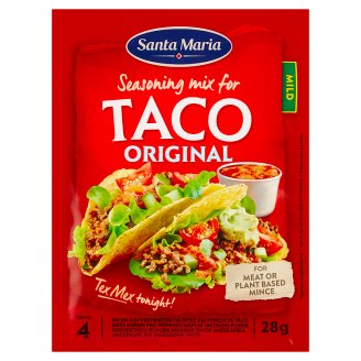 Santa Maria Taco original koreninový prípravok do plniek kukuričných placiek, hrianok tacos 28 g