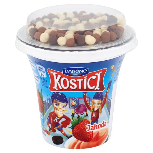 Danone Kostíci Jogurt jahoda 107 g