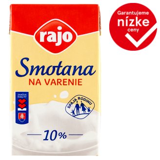Rajo Smotana na varenie 10 % 250 ml