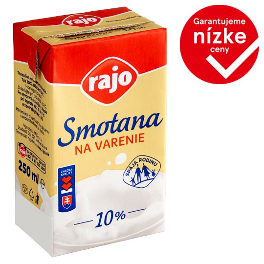 Rajo Cooking Cream 10% 250 ml
