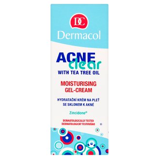 Dermacol Acneclear Hydratačný gél-krém na pleť so sklonom k akné 50 ml