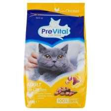 PreVital Complete Food for Adult Cats with Chicken 1.4 kg