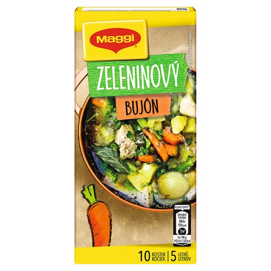 MAGGI Vegetable Broth in Cube 5 L 10 x 10 g Tesco Groceries