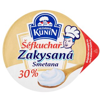 Mlékárna Kunín Kyslá smotana 30 % 180 g