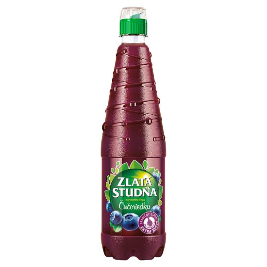 Zlatá Studňa Syrup with Blueberries Flavour 0.7 L