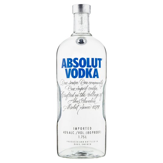 Absolut Vodka 40% 1.75 L