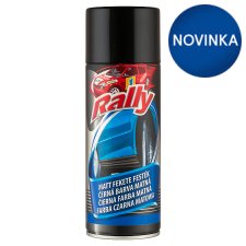 Rally Čierna farba matná 400 ml