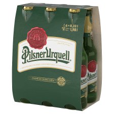 Pilsner Urquell Light Lager Beer 6 x 0.33 L