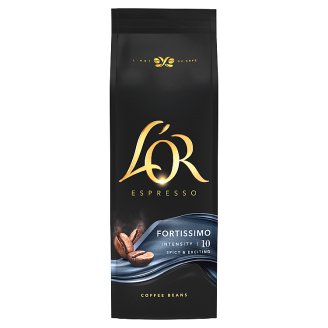 L'OR Espresso Fortissimo káva pražená zrnková 500 g