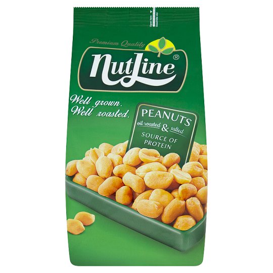 Nutline Pražené solené arašidy 400 g