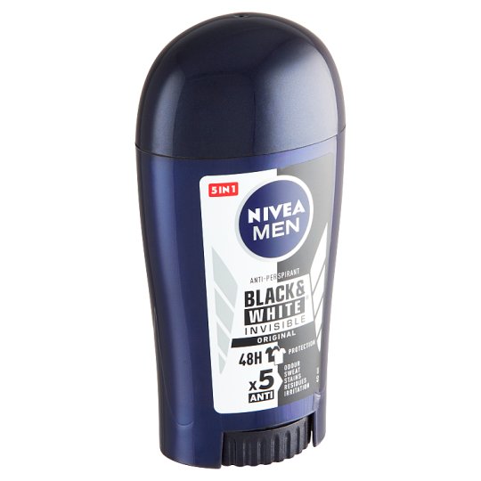 Nivea Men Black & White Invisible Original Tuhý antiperspirant 40 ml