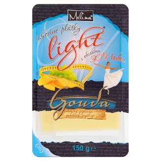 Melina Gouda Light 30% plátky 150 g