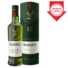 Glenfiddich Single Malt Scotch Whisky 12-ročná 700 ml