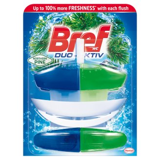 Bref Duo-Aktiv Northern Pine tekutý WC blok 2 x 50 ml