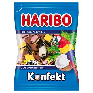 Haribo Konfekt cukrovinka s príchuťou sladkého drievka - zmes 100 g