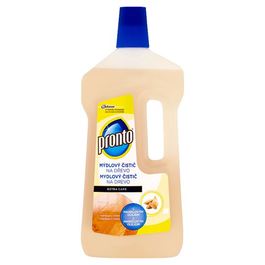 Pronto Extra Care mydlový čistič na drevo s mandľovým olejom 750 ml