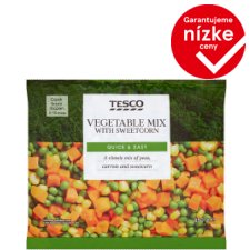 Tesco Vegetable Mix with Sweetcorn 450 g