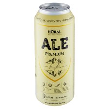 Horal ALE Premium svetlé pivo z vrchu kvasené 1 l