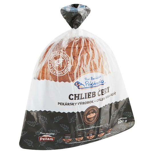 Prvá Bratislavská Pekárenská Chlieb čert 500 g