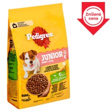 Pedigree Junior Mini with Poultry and Vegetables 500 g