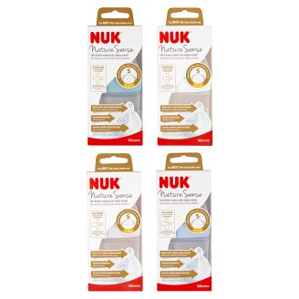 NUK Nature Sense Detská fľaša S 0-6 m 150 ml