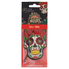 Aroma Car Dia De Los Muertos Silver Tattoo osviežovač vzduchu 1 ks