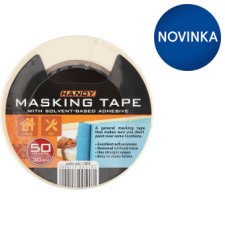 Handy Masking Tape with Solven-Based Adhesive 50 m