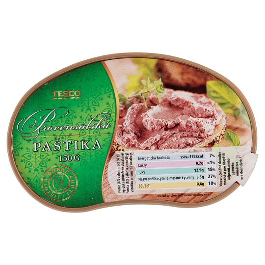 Tesco Provensálska paštéta 150 g