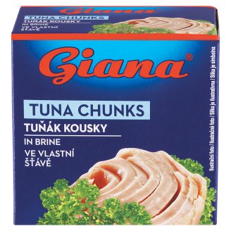 Giana Tuniak kúsky vo vlastnej šťave 80 g