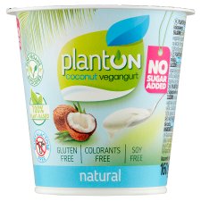 Planton Kokosový vegangurt natural 160 g