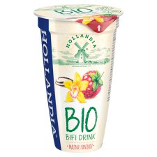 Hollandia Bio Bifi Drink Raspberry with Vanilla 230 g
