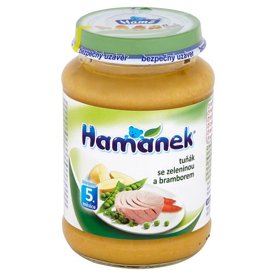 Hamánek Tuniak so zeleninou a zemiakmi 190 g