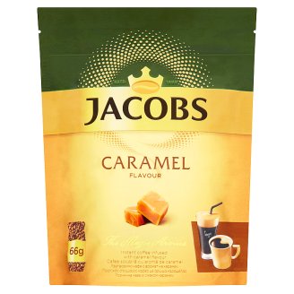 Jacobs Caramel rozpustná aromatizovaná káva 66 g