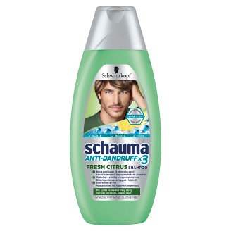 Schauma šampón proti lupinám X3 Fresh Citrus 400 ml