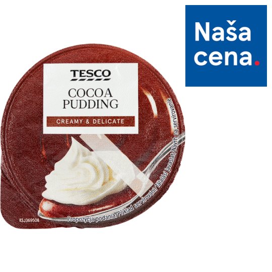 Tesco Kakaový dezert so šľahačkou 175 g