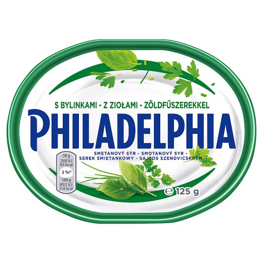 Philadelphia Original smotanový syr s bylinkami 125 g